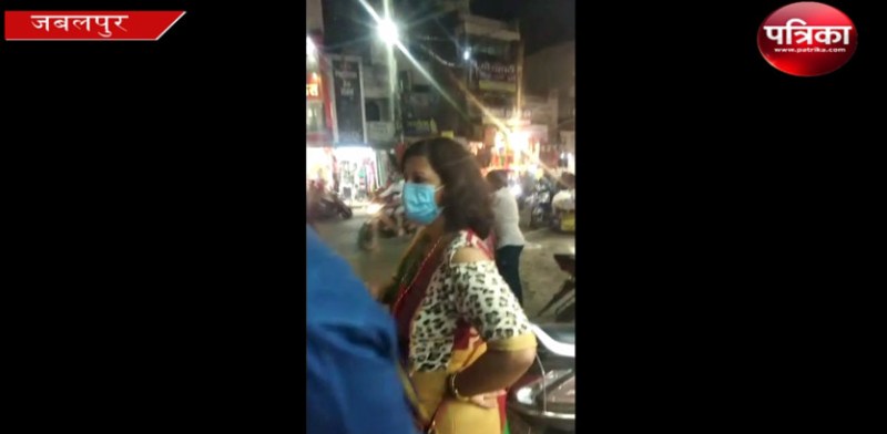 women and policeman video