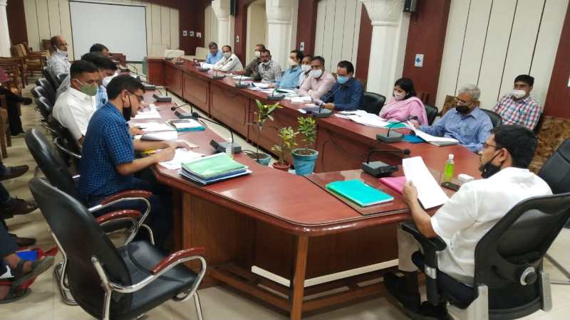 जिला स्तरीय छानबीन एवं स्वीकृति समिति की बैठक आयोजित
