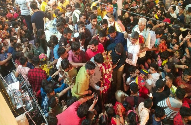 दिल लग रया दर्शन पाने में, करो आशापुरा आनंद शहर बीकोणे में