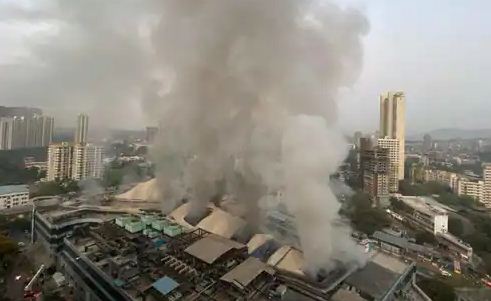 fire break out in mumbai
