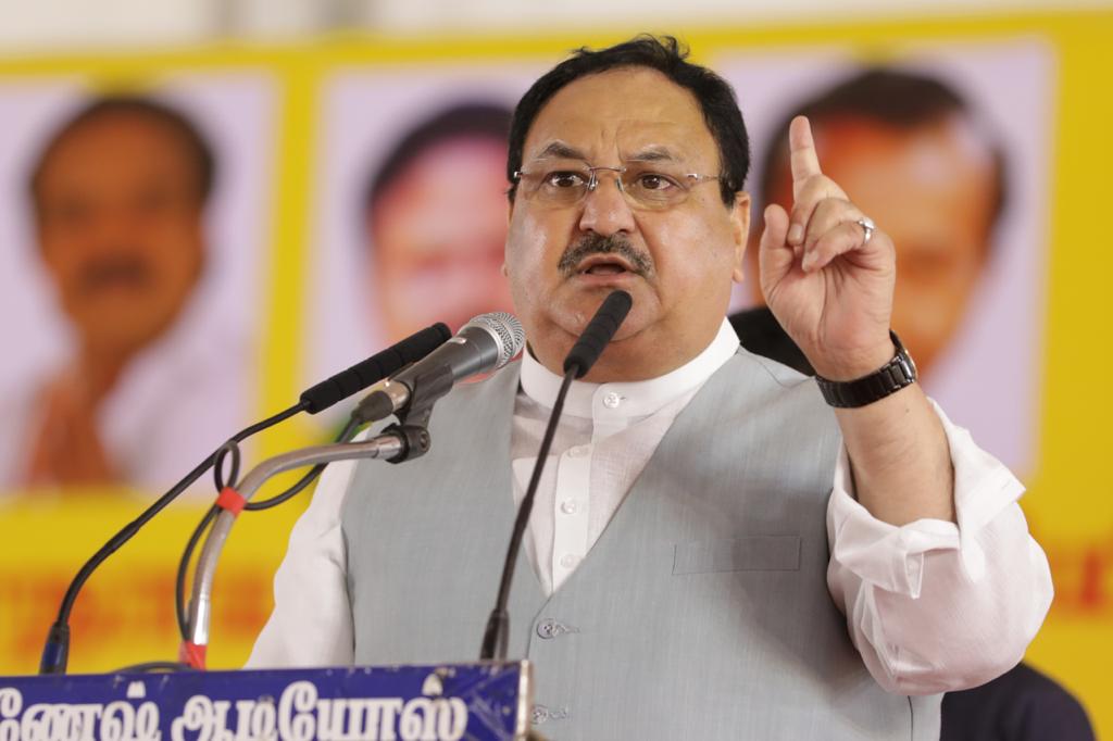 Tamil Nadu Assembly Elections 2021: JP Nadda in Tamilnadu attack DMK