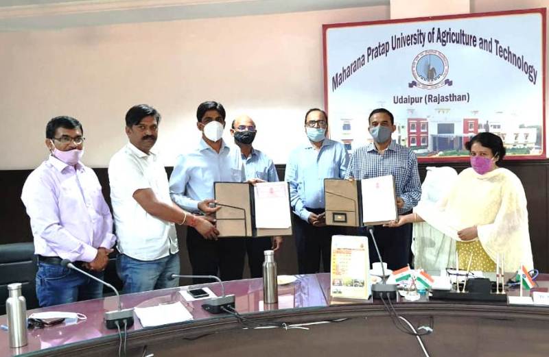 ईसीबी व उदयपुर कृषि विश्विद्यालय के मध्य एमओयू