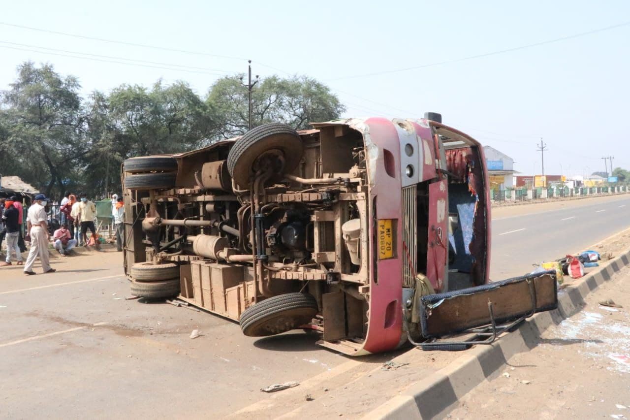 Jabalpur Bus accident