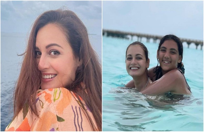 Dia Mirza Honeymoon Pictures 