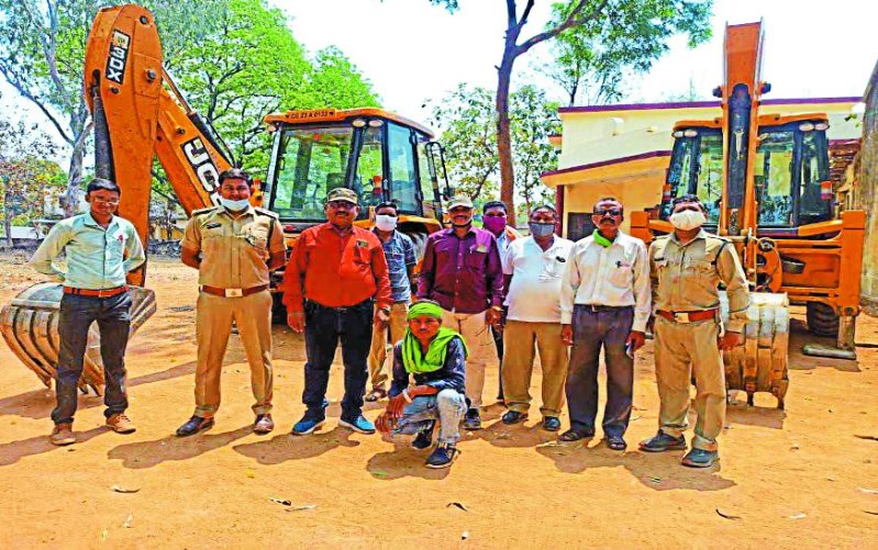 वन भूमि पर अतिक्रमण का प्रयास आरोपियों के विरुद्ध कार्रवाई