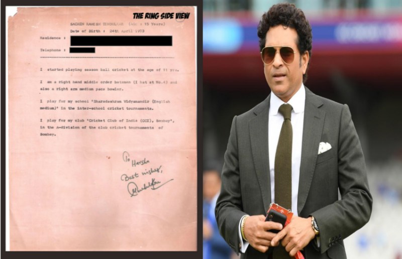 Sachin Tendulkar