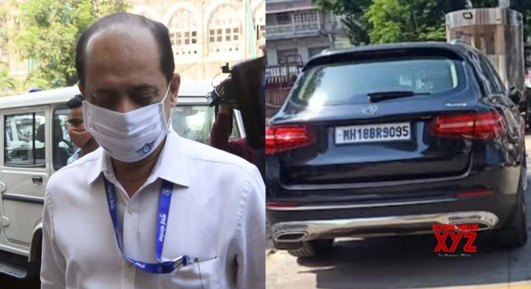 sachin vaze and volv car