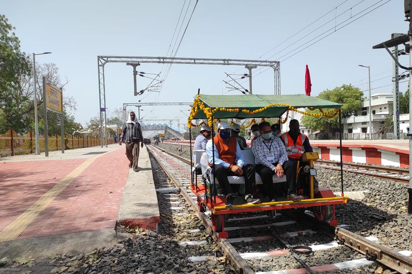 Broad gauge line work completed, train will now run at a speed of 130 kmph