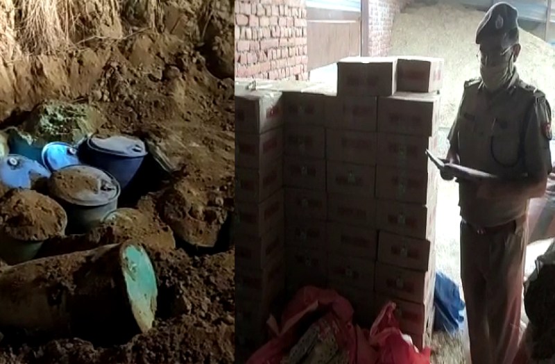 Illegle Liquor Factory