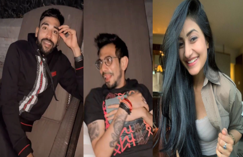 Mohammad Siraj chahal and Dhanshree