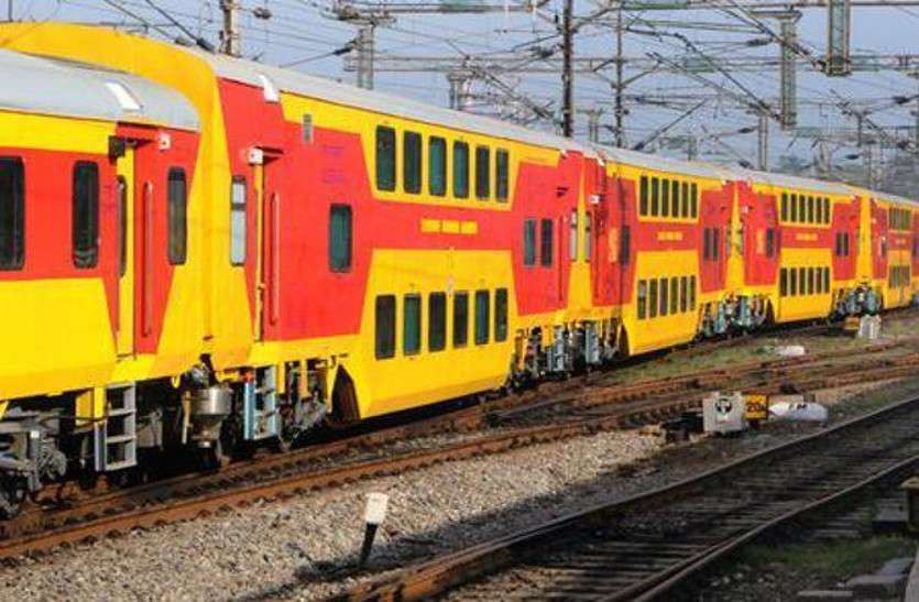 jaipur delhi double decker train running latest news