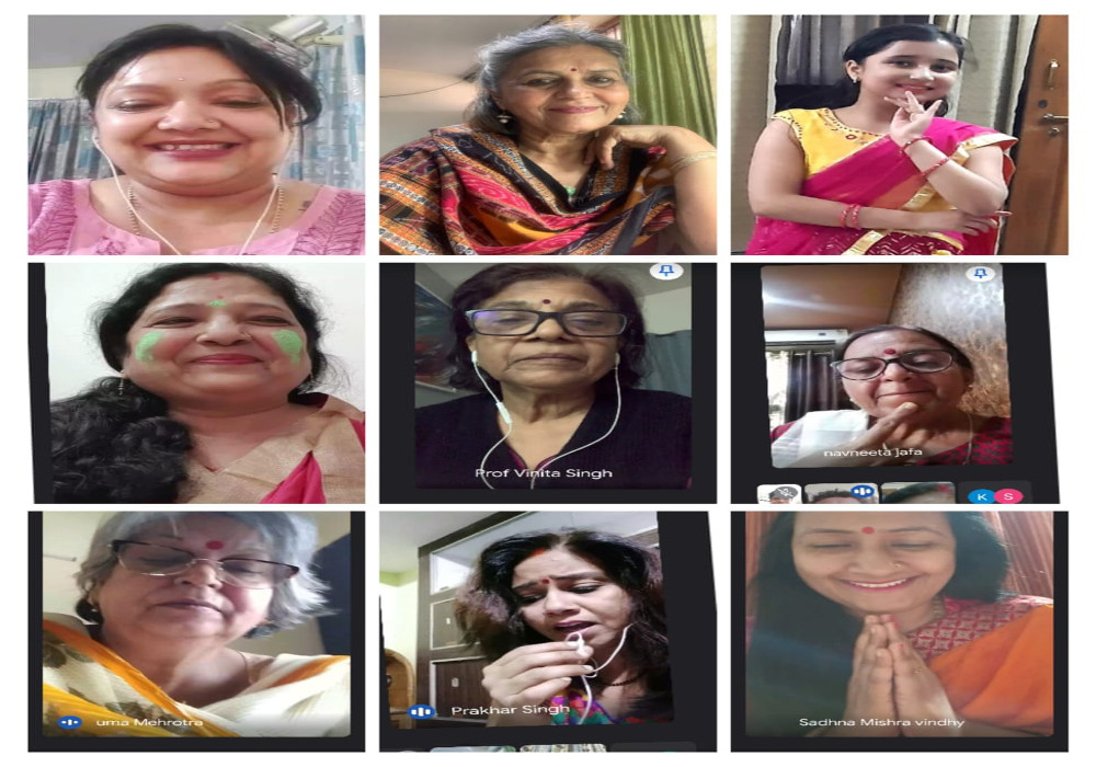 बाल नृत्यांगना स्वरा त्रिपाठी ने मनमोहक नृत्य प्रस्तुत किया।