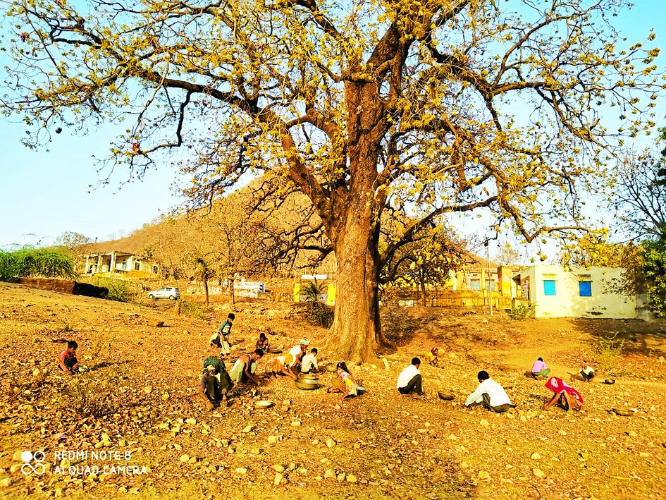 Ghodasar Gulzar with Mahua flowers