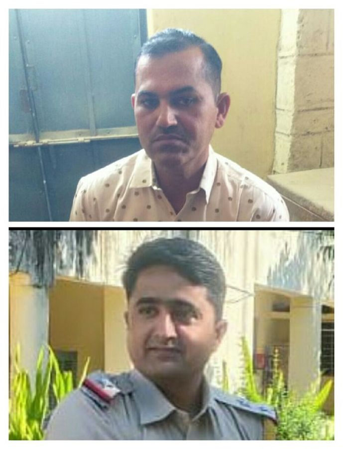 45 हजार रुपए रिश्वत लेते एएसआइ गिरफ्तार, थानाधिकारी गायब