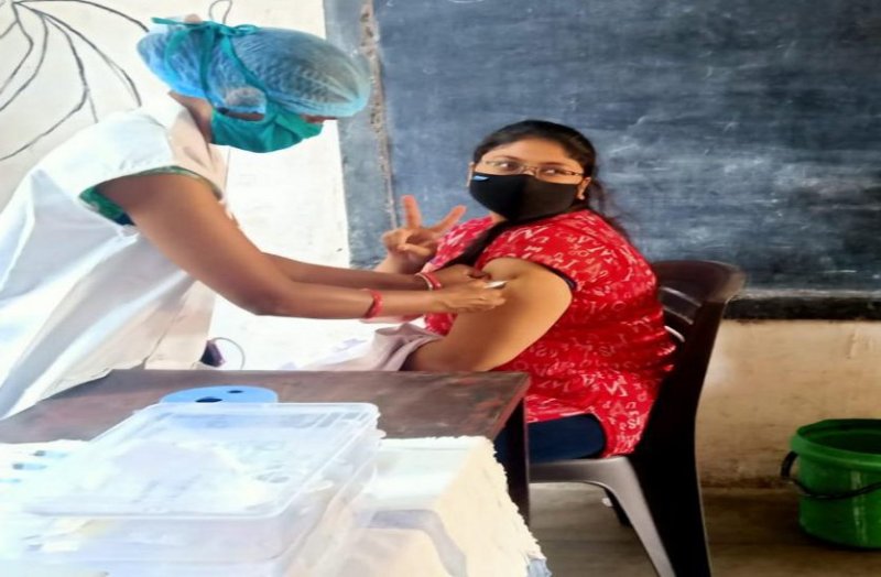 corona vaccination katni