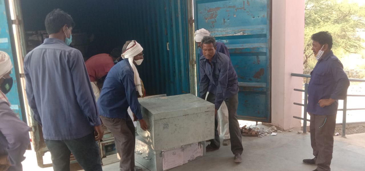 EVM machines from Ashoknagar to Burhanpur for Lok Sabha by-election