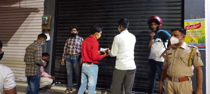 चालान बनाकर जुर्माना राशि वसूली