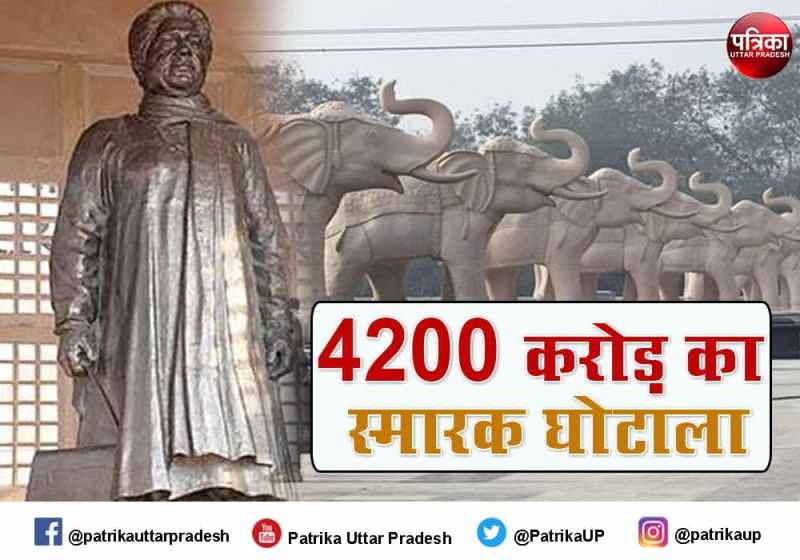 uttar pradesh smarak ghotala