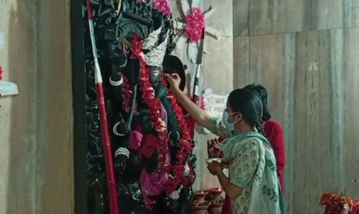 Chaitra Navratri: SDM reduced installation in Birasini Devi temple