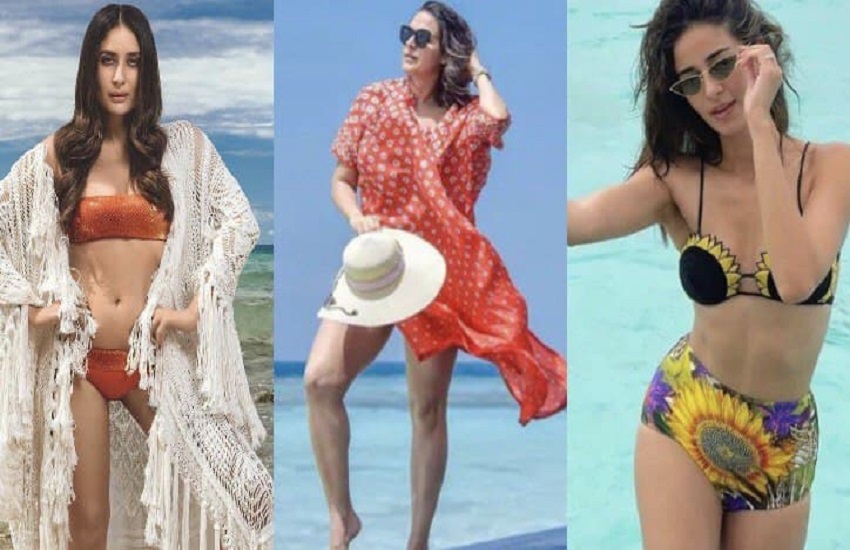 Sexy Beach Look Of Bollywood Actresses