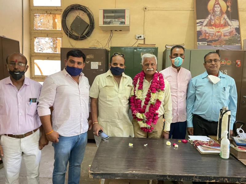 JNVU----डॉ दायमा ने कार्यभार ग्रहण किया