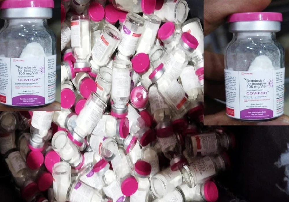 कोरोना की तबाही के बीच भी लोग कर रहे Remdesivir की कालाबाजारी, 265 बोतलों के साथ यहां से तीन लोग गिरफ्तार