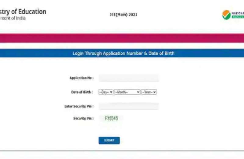 JEE Main Admit Card 2021 Date and Time