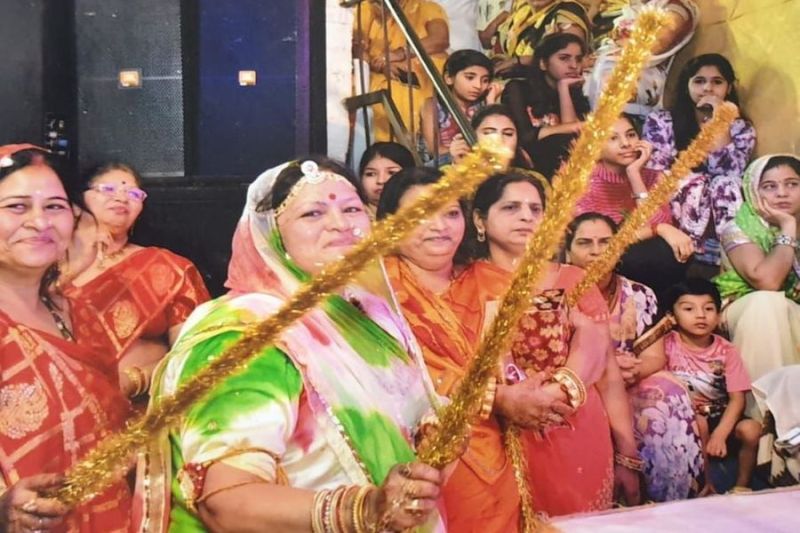 कोरोना संक्रमण की दूसरी लहर में नहीं मिलेगी तीजणियों की 'बेंत प्रसादी