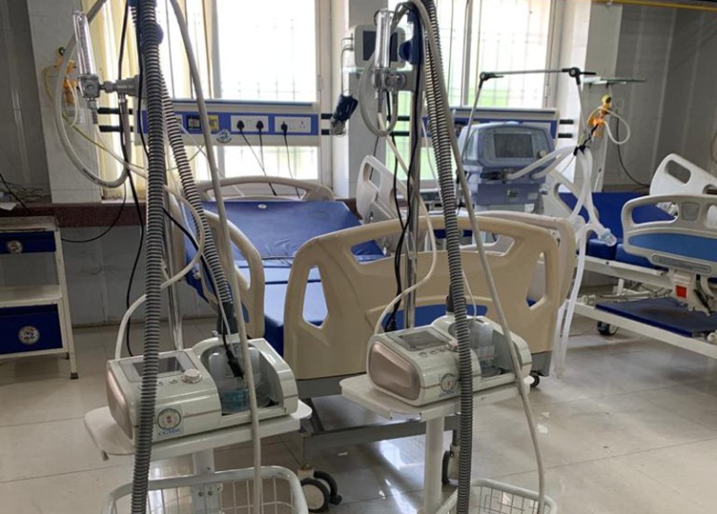 Machine for covid patients