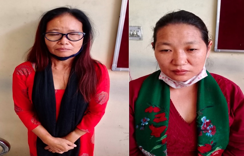 दो महिला तस्कर गिरफ्तार, दो किलो चरस बरामद