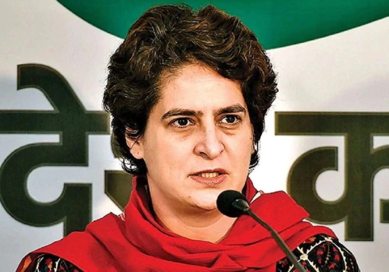 कोरोना का खतरा होते हुए भी भाजपा सरकार ने दोगुना ऑक्सीजन देश के बाहर भेजी : प्रियंका गांधी