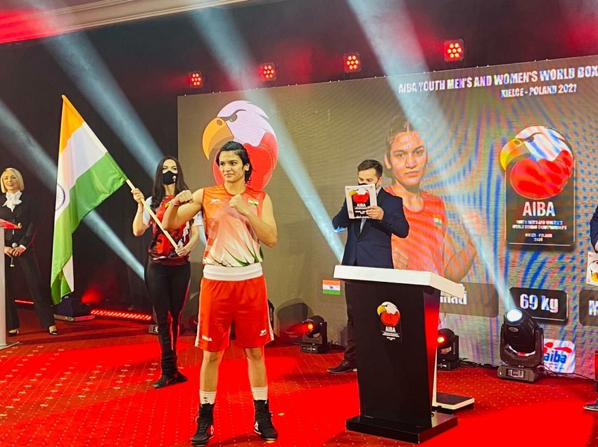 यूथ विश्व मुक्केबाजी चैम्पियनशिप में राजस्थान की बेटी बनी चैंपियन