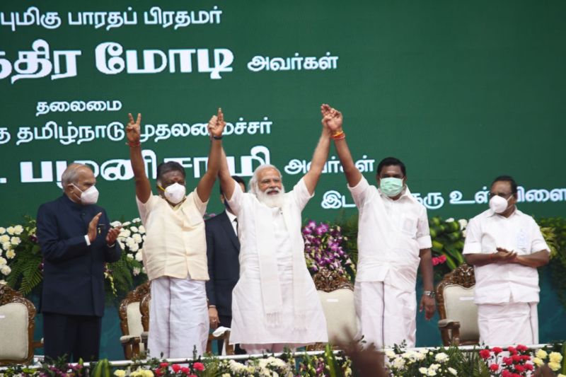 TN CM Requests 20 Lakh Doses Of Vaccine Supply From Centre