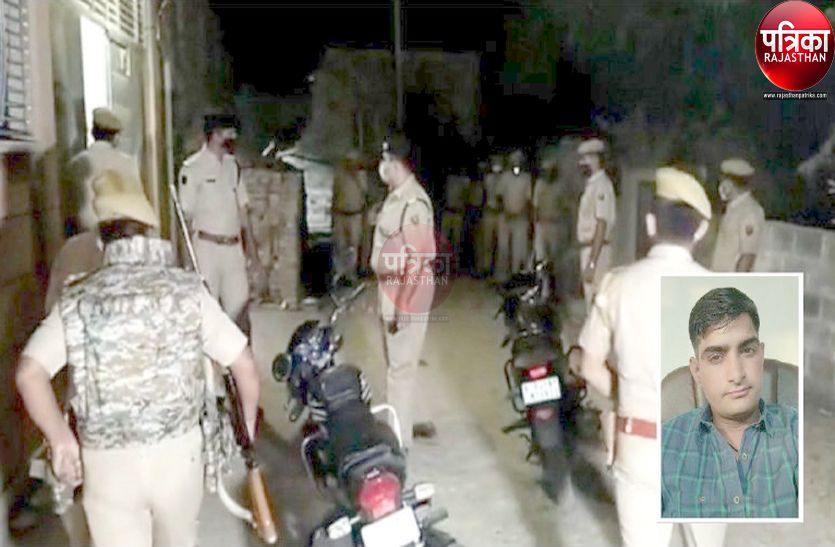 बाड़मेर में छिपा था पाली के सांडेराव थानाधिकारी पर हमले का आरोपी तस्कर, पुलिस की मुठभेड़ में ढेर