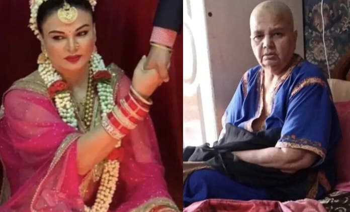 Rakhi Sawant Swear By Her Mother Battling Cancer For Her Husband Rites
