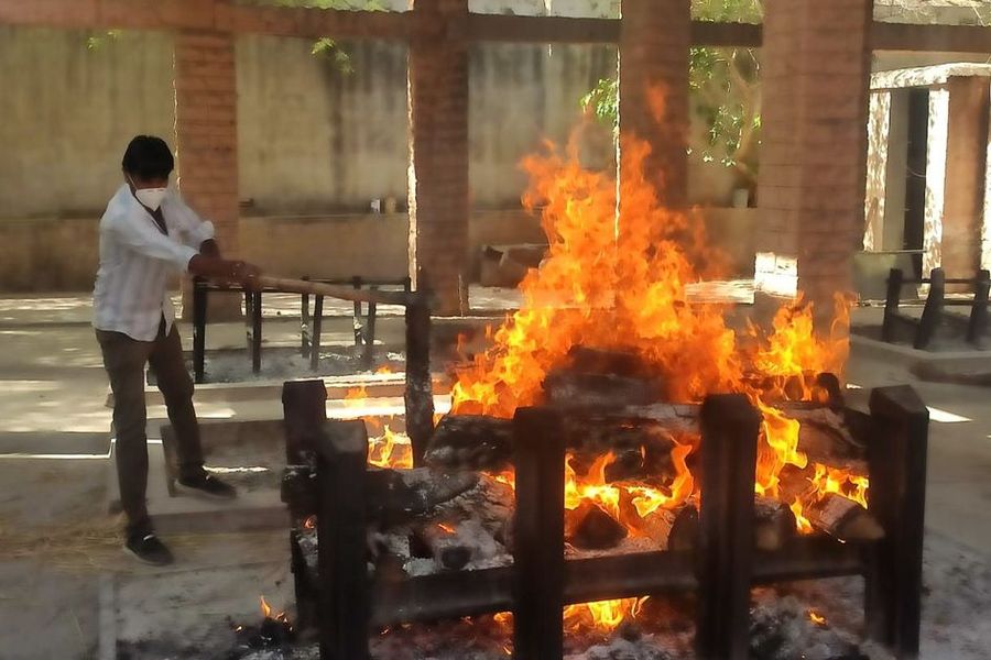 मुक्तिधाम का अनूठा सेवादार मुकेश