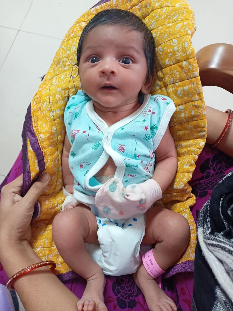 20 दिन के नवजात ने 7 दिन में कोरोना को हराया