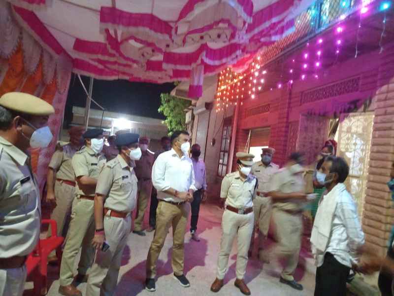 Collector and SP Reached in a Marrige Function