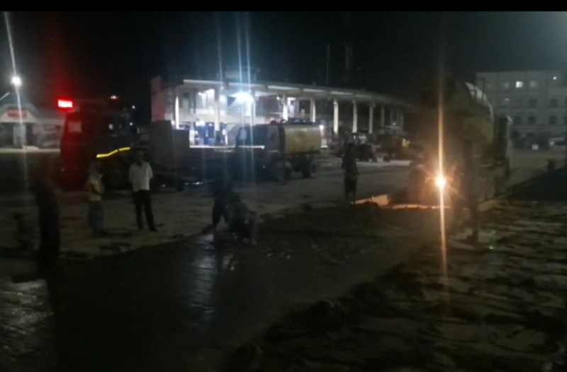 The bus driver considered on the intervention of the station in-charge