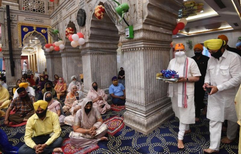 PM Modi visit sis ganj sahib Gurudwara at delhi