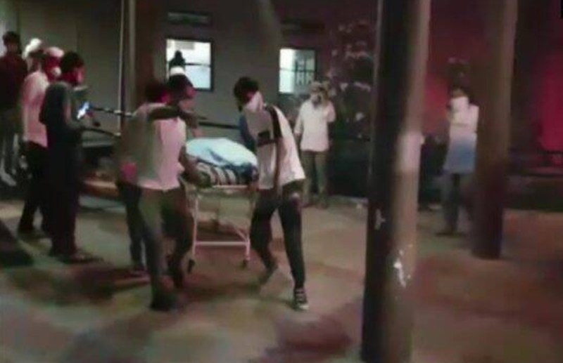 fire at Gujarat hospital