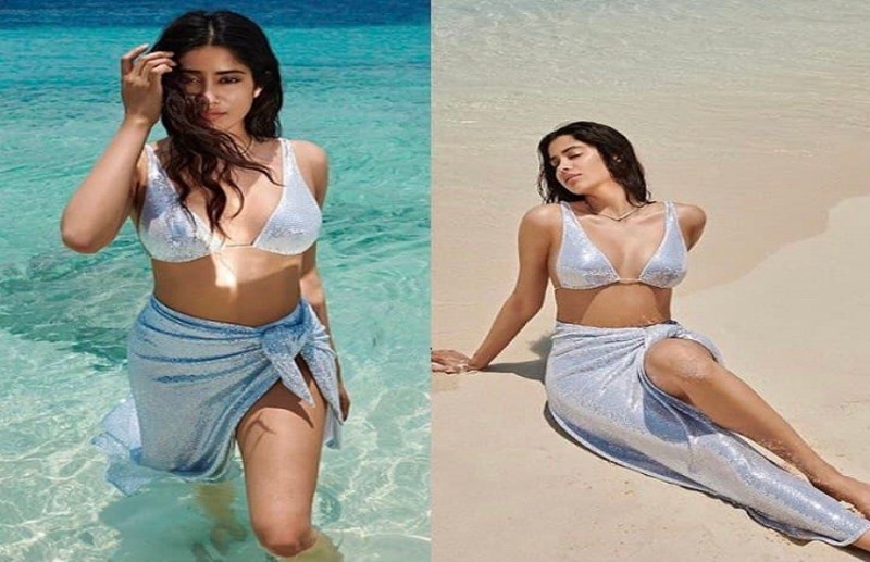 Janhvi Kapoor Beautiful Latest Bikni Photos Goes Viral