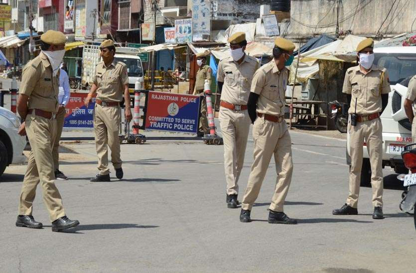 Rajasthan Police in action against Corona Pandemic 