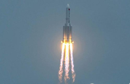 Chinese Rocket long march 5 b