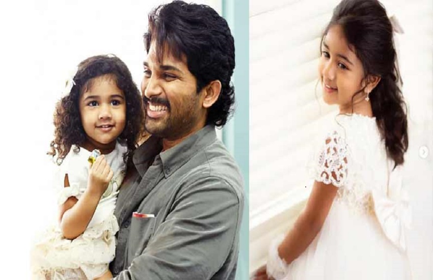 Allu Arjun Daughter Makes Special Dosa For Father