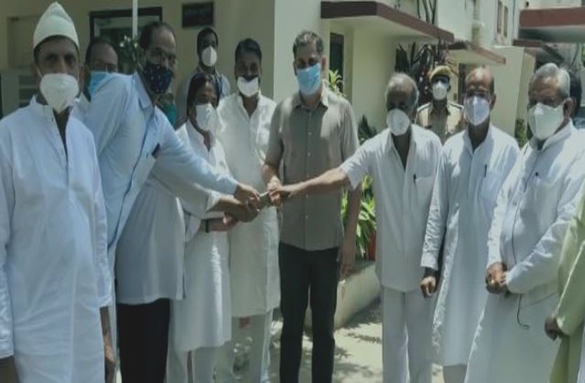 VIDEO: ऑक्सीजन प्लांट के लिए भामाशाहों ने दिया 23 लाख 45 हजार रुपए का सहयोग