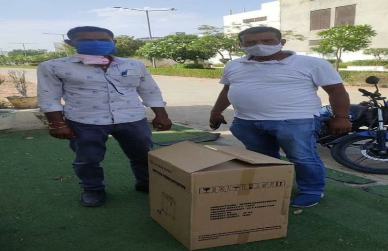 रूस से जोधपुर पहुंची 50 और ऑक्सीजन कंसटे्रटर मशीनें