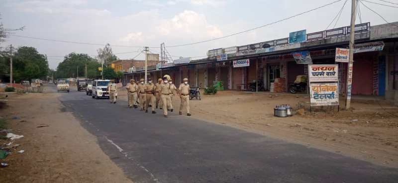 जयपुर ग्रामीण में कोरोना संक्रमण की चेन तोड़ने के लिए पुलिस की रहेगी सख्ती