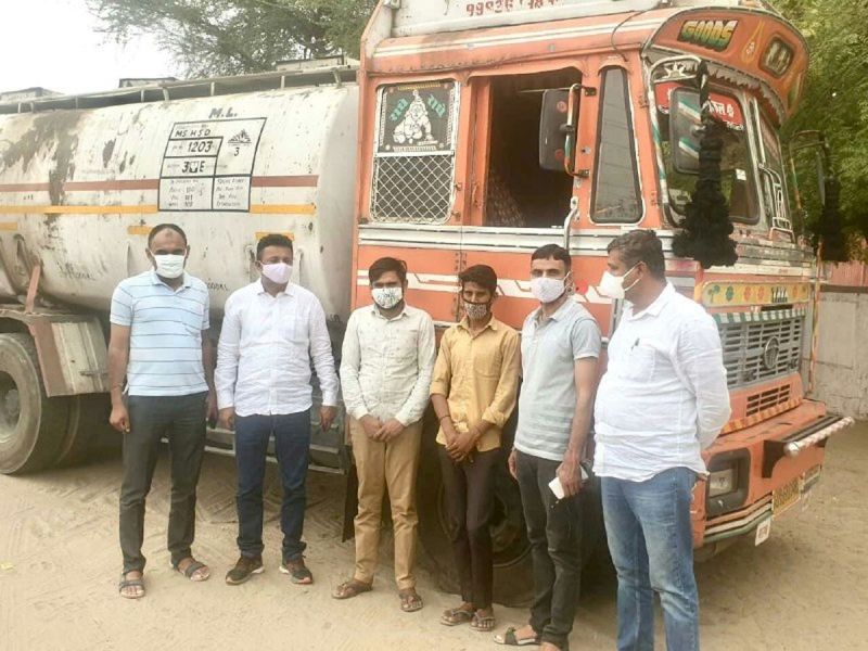 बीस हजार लीटर बायो डीजल से भरा टैंकर जब्त