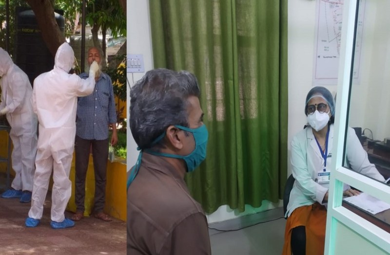 कोरोना में अपनों को खोने के बाद भी जुटे दिन-रात